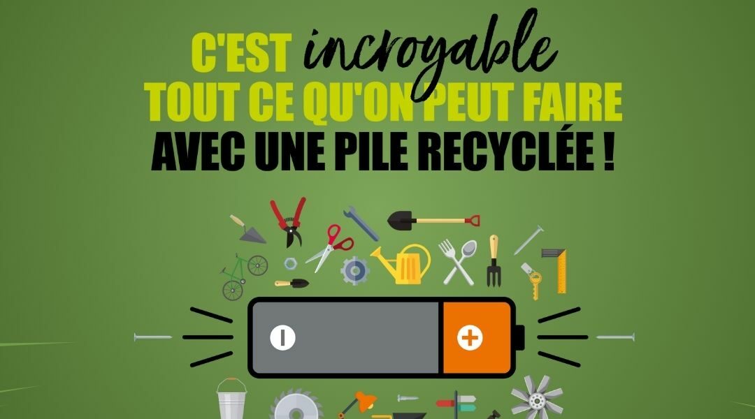 Semaine européenne du recyclage des piles