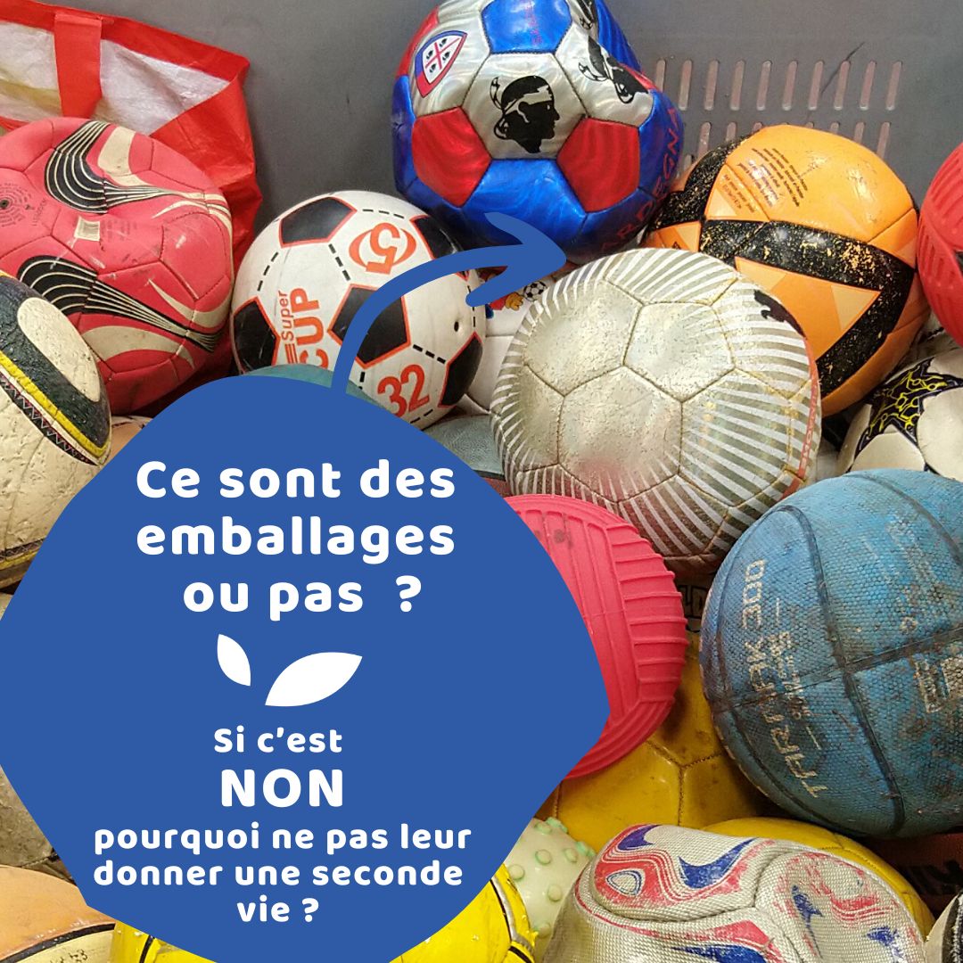 ballons de foot à trier